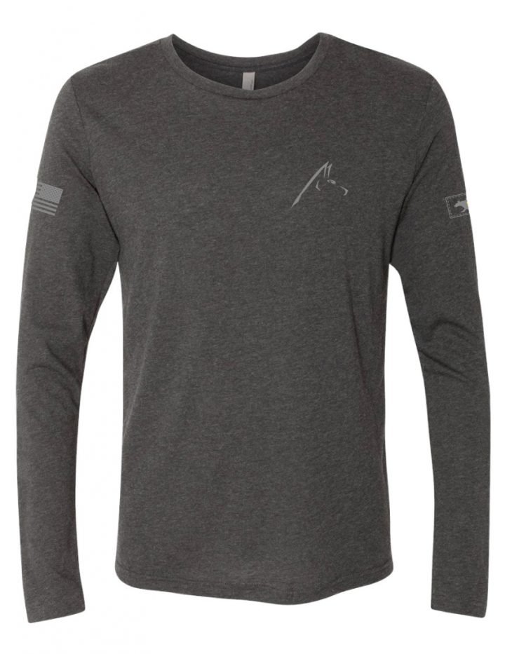 Adult Long Sleeve Black Tees