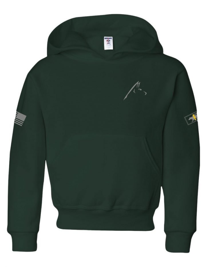 Youth Hoodies Forest Green