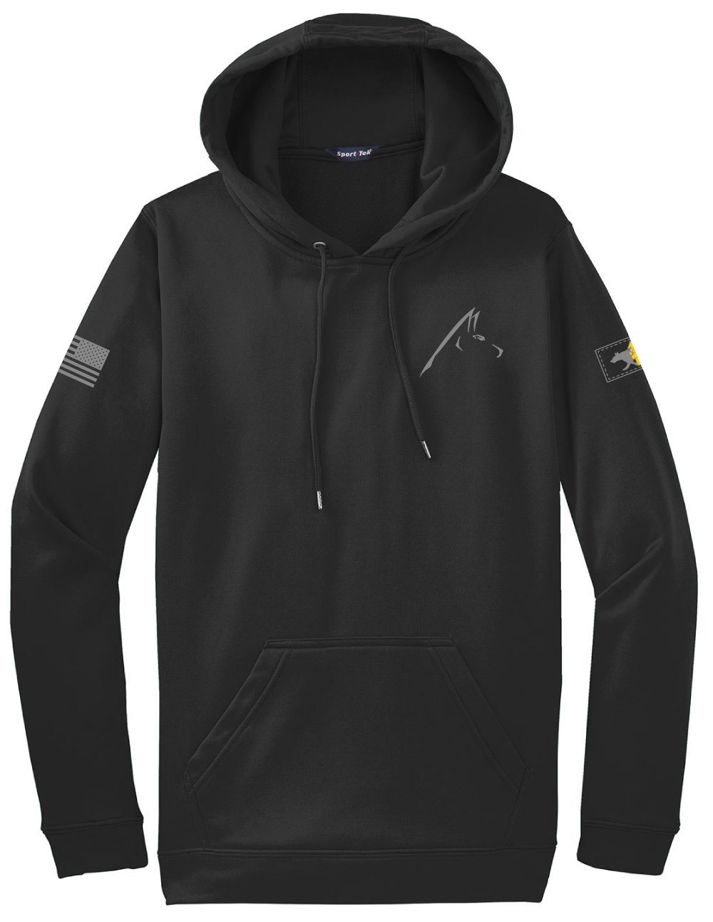 black-performance-hoodie-front