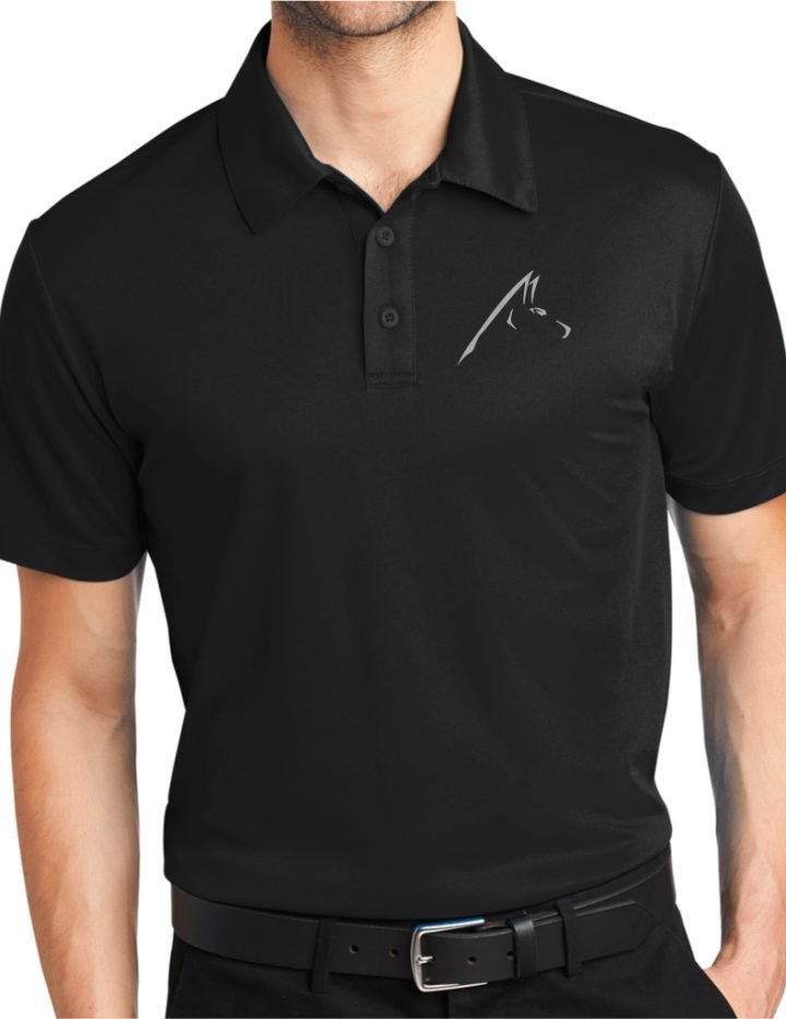 Black Silk Touch Performance Polo